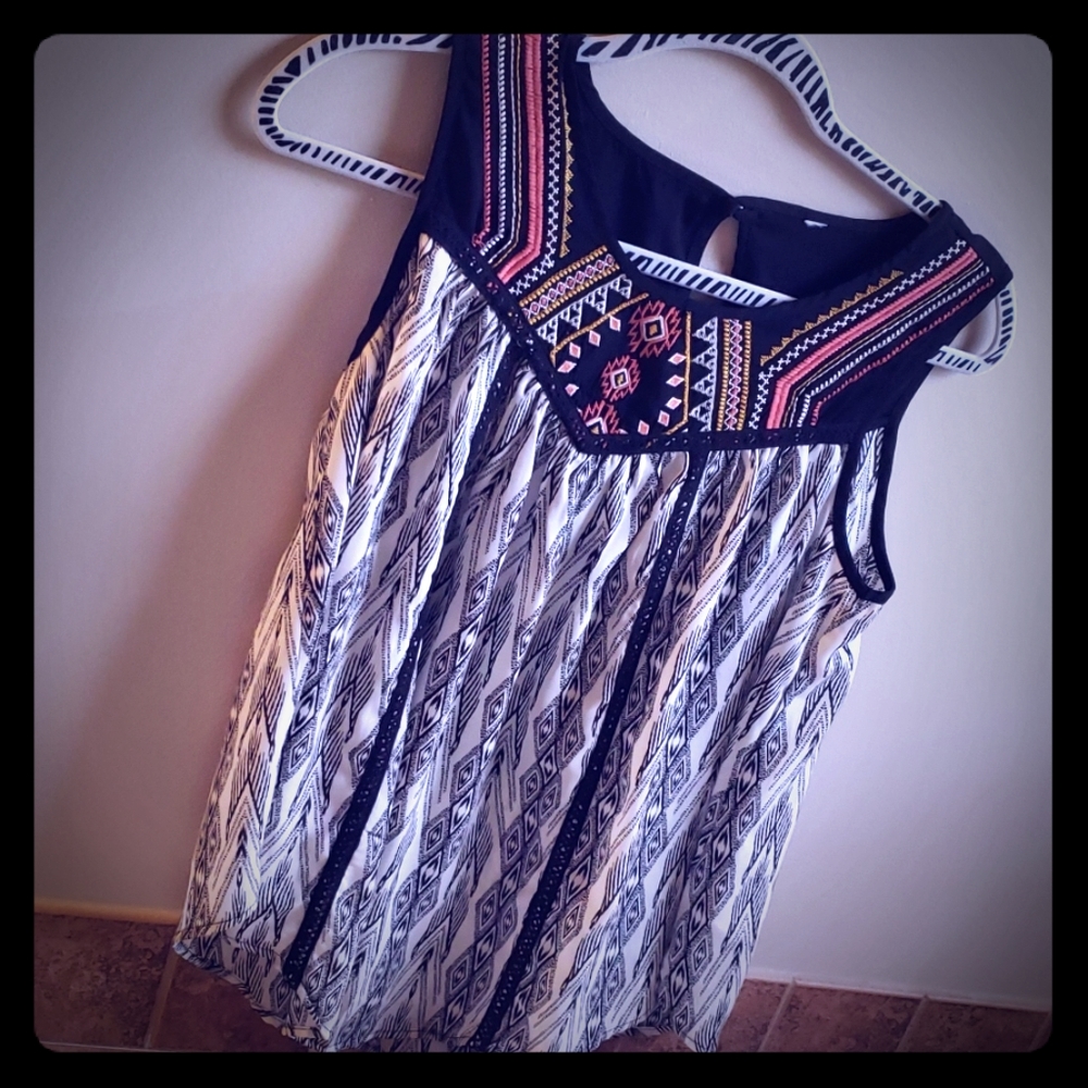 Boho Aztec Top